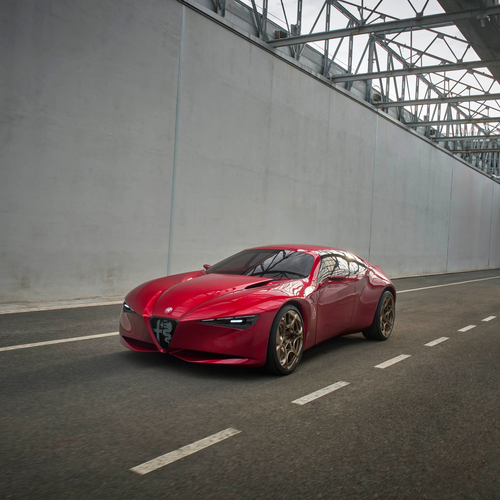 2026 Alfa Romeo Cuorerosso Concept Front View